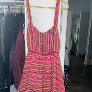 Pink dress (back is open)